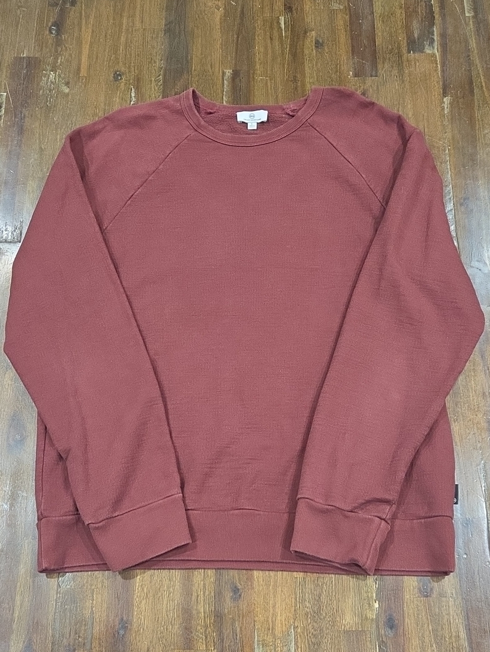 Ag Adriano Goldschmied Women's Crewneck Sweatshirt in Brick Red